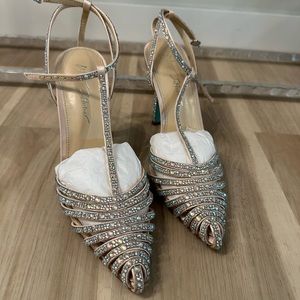 Betsey Johnson Rhinestone Heels